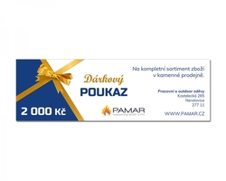 Poukaz na 2 000 Kč