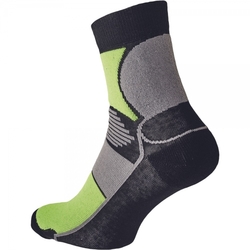 Ponožky KNOXFIELD, černo-zelené